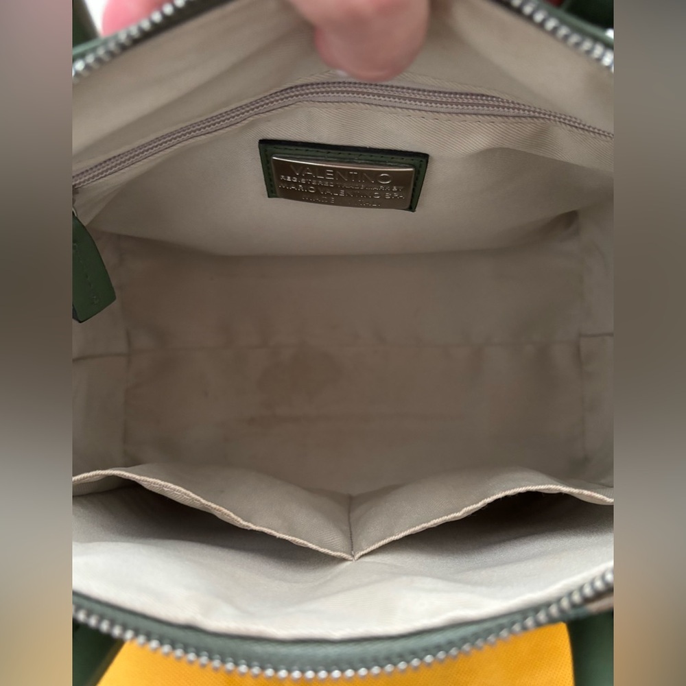 VALENTINO CAMOUFLAGE SNAKE SATCHEL BAG PURSE ~Original $1095 MSRP - Picture 6 of 10